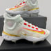 New Sz 7.5 Nike Alpha Huarache Elite 4 MID FD2744-161 Iridescent Baseball Cleats
