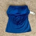 NFL All Sport Couture Blue Indianapolis Colts First Down Halter Top SZ M BNWT