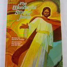 The Wonderful Story Of Jesus David R Collins SIGNED 1st Edition 1980 HBDJ