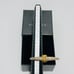 Versace Galaxy Medusa Crystal Engraved Cuff Double Ring Gold Tone Sz L NWT 525