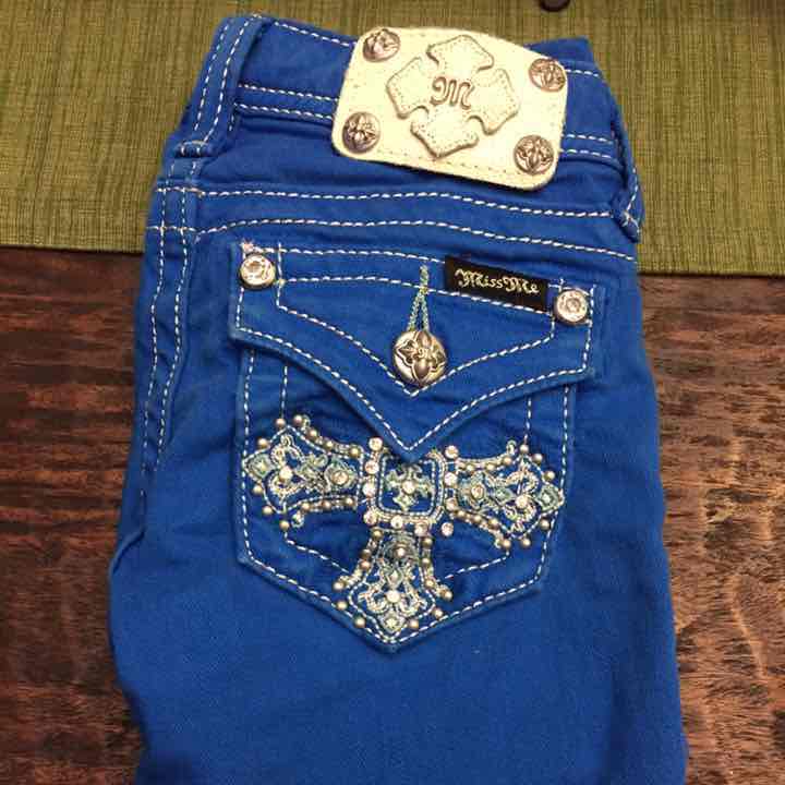 Miss me girls Capri jeans
