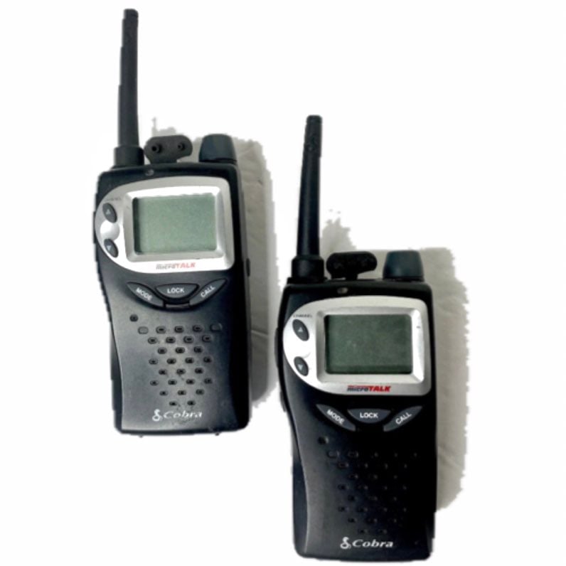 Cobra microTALK PR 900 DX Two Way Radio Set (2 Radios)