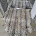 2 Leopard print on Leather Rug Cowhide, #641, New Cowhide Genuine Size 75x66