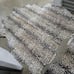 2 Leopard print on Leather Rug Cowhide, #641, New Cowhide Genuine Size 75x66
