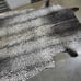 2 Leopard print on Leather Rug Cowhide, #641, New Cowhide Genuine Size 75x66