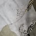 2 Leopard print on Leather Rug Cowhide, #641, New Cowhide Genuine Size 75x66