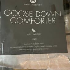 Hotel Collection Goose down comforter queen