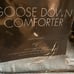 Hotel Collection Goose down comforter queen