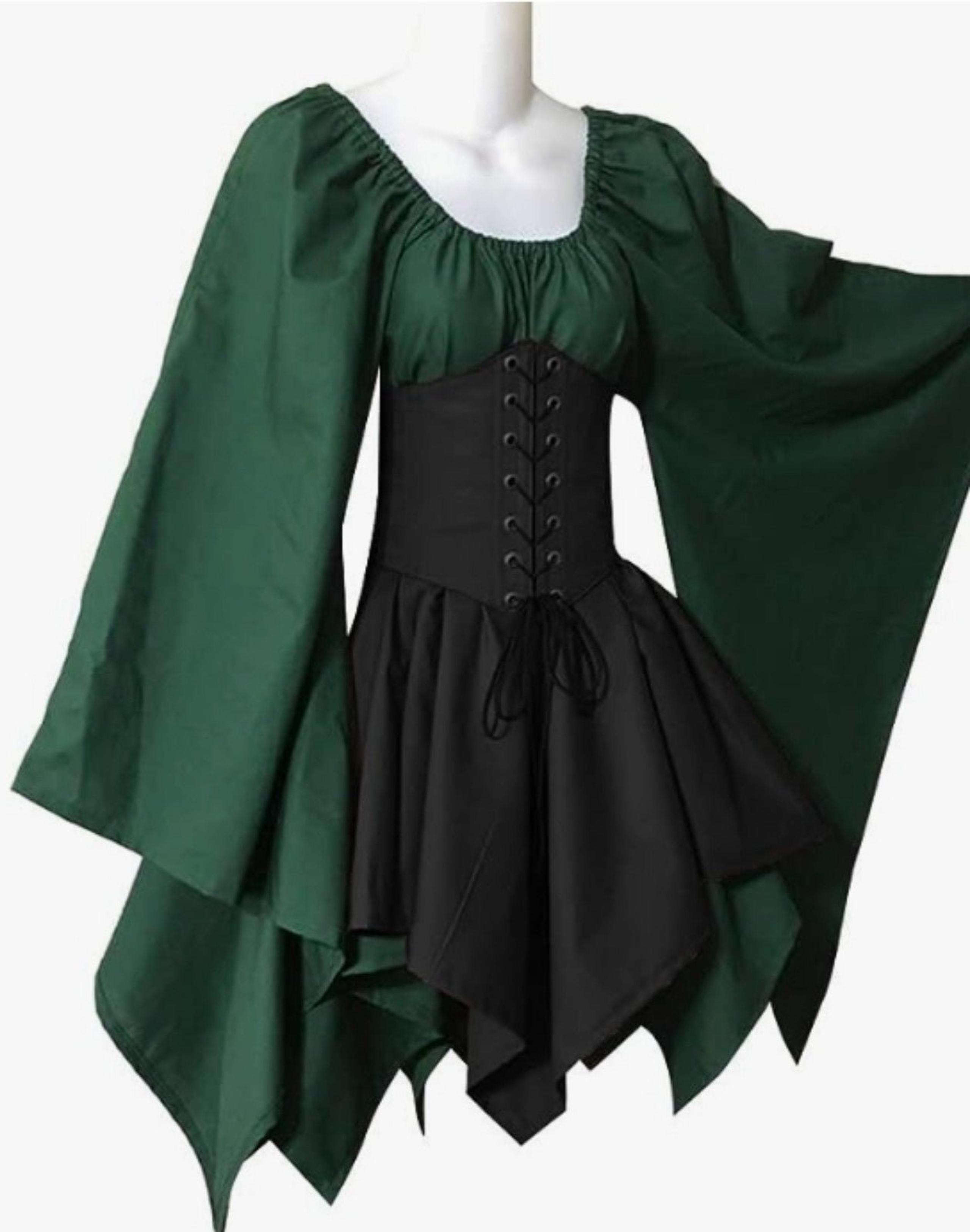 Irregular Hem Short Halloween Dress - Medium