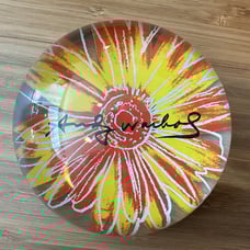 Rosenthal Andy Warhol Sunflower Paperweight with original box