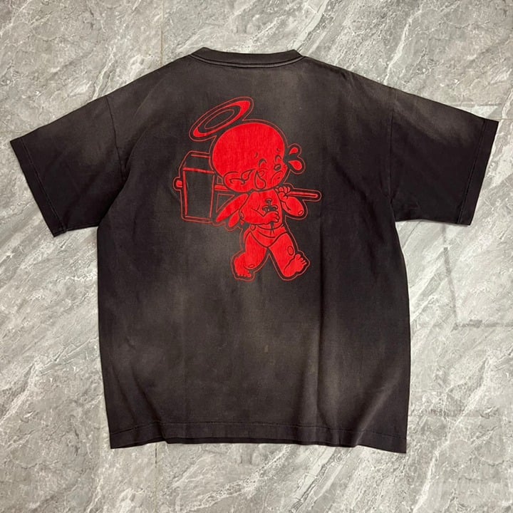 Black Saint Mxxxxxx x Denim Tears Faces Tee T-shirts