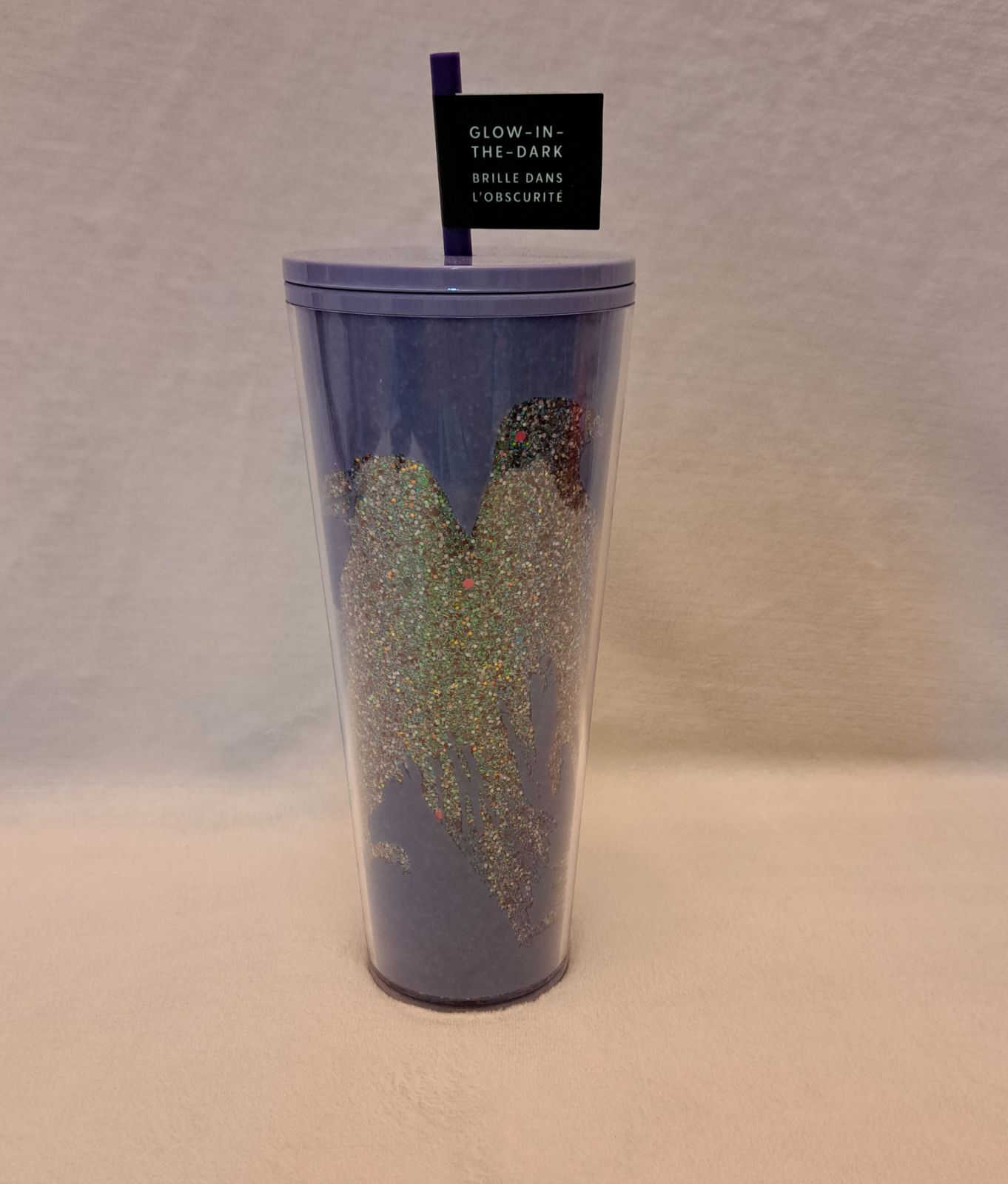 Starbucks Halloween Raven Glitter Glow In The Dark Tumblr