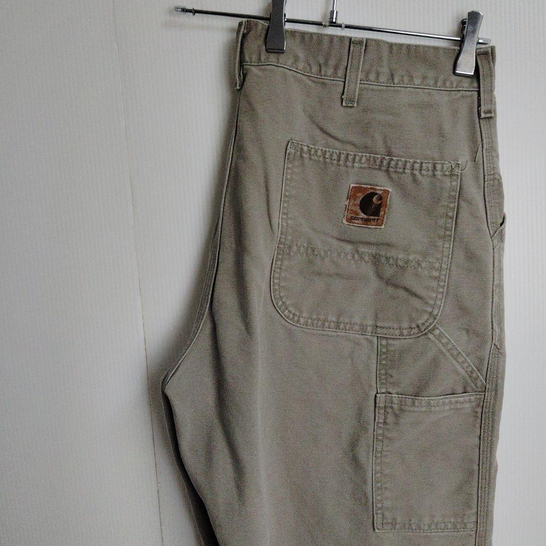 Carhartt Jeans Denim Painter Pants Beige Duck Cloth