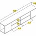 DECOHAUS - Wall Mounted TV Stand for TVs up to 80\