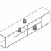 DECOHAUS - Wall Mounted TV Stand for TVs up to 80\