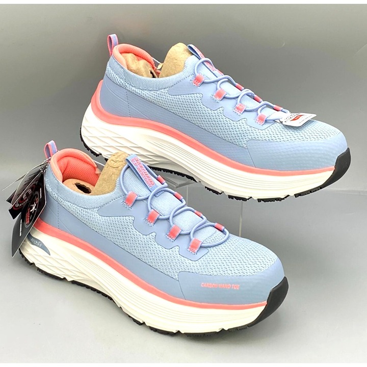 Skechers Max Cushioning Arch Fit 2.0 108153 Work Shoes Womens 11 Slip Resistant