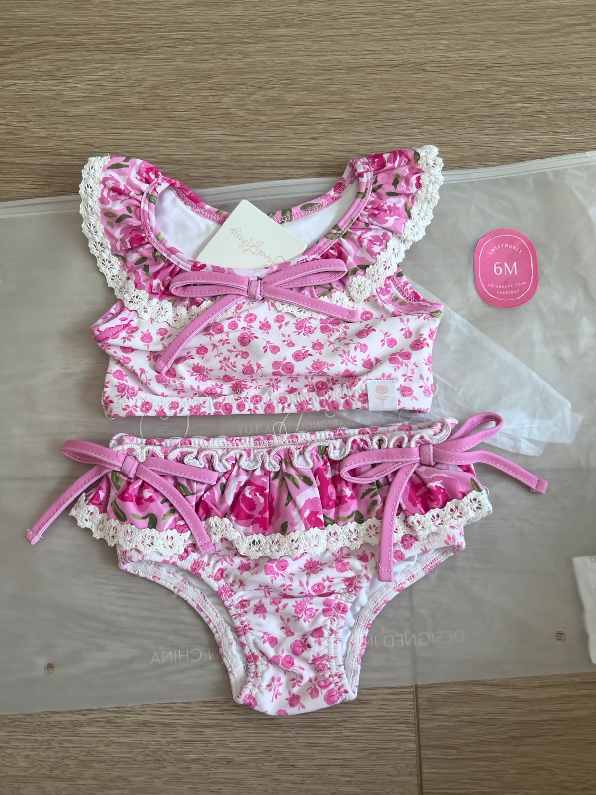 SweetHoney two piece baby bathing suit