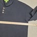 Orvis Lambswool Sweater Mens Size 2XL Black Pullover Shawl Collar Long Sleeve