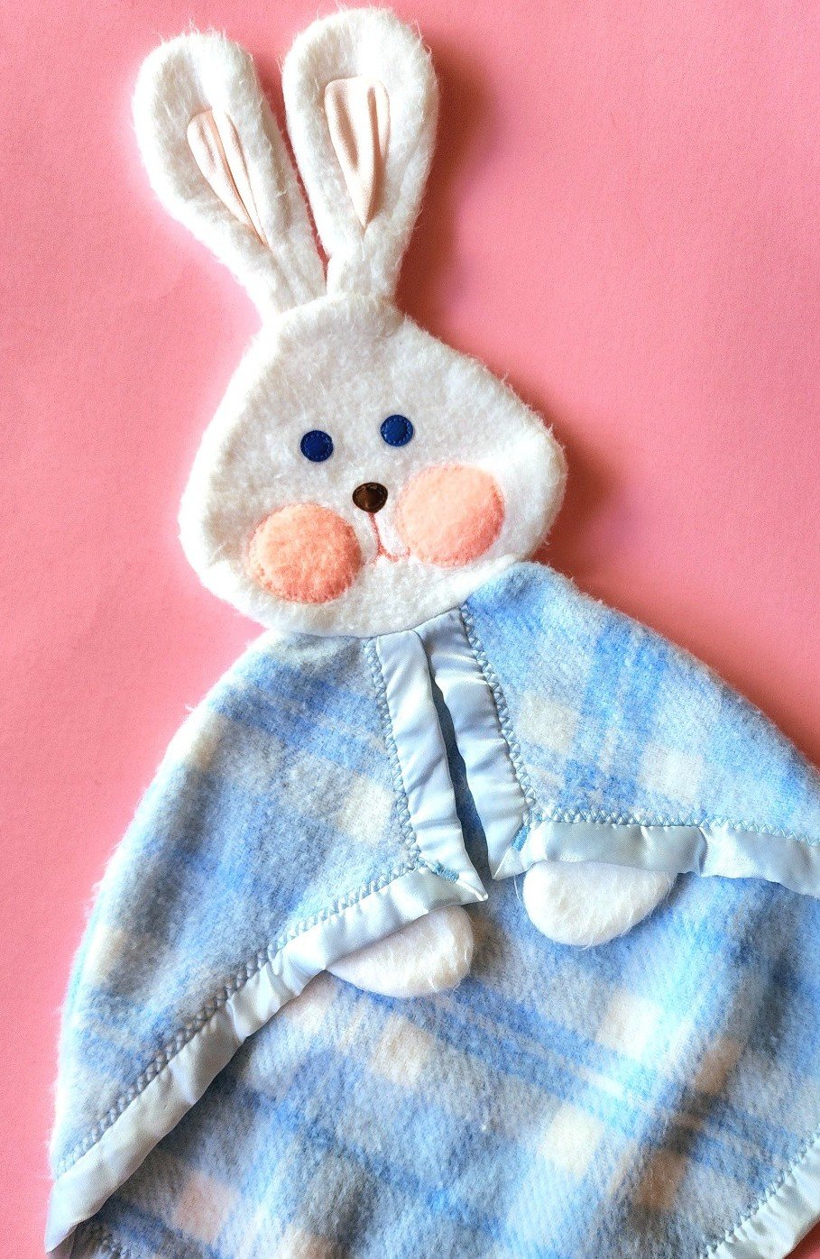 1979 Fisher-Price Bunny Lovey (blue)