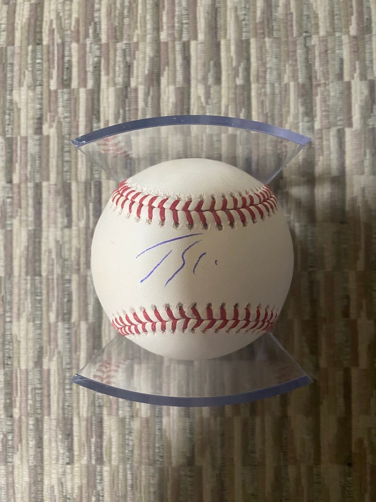 jorge Soler signed baseball Angels