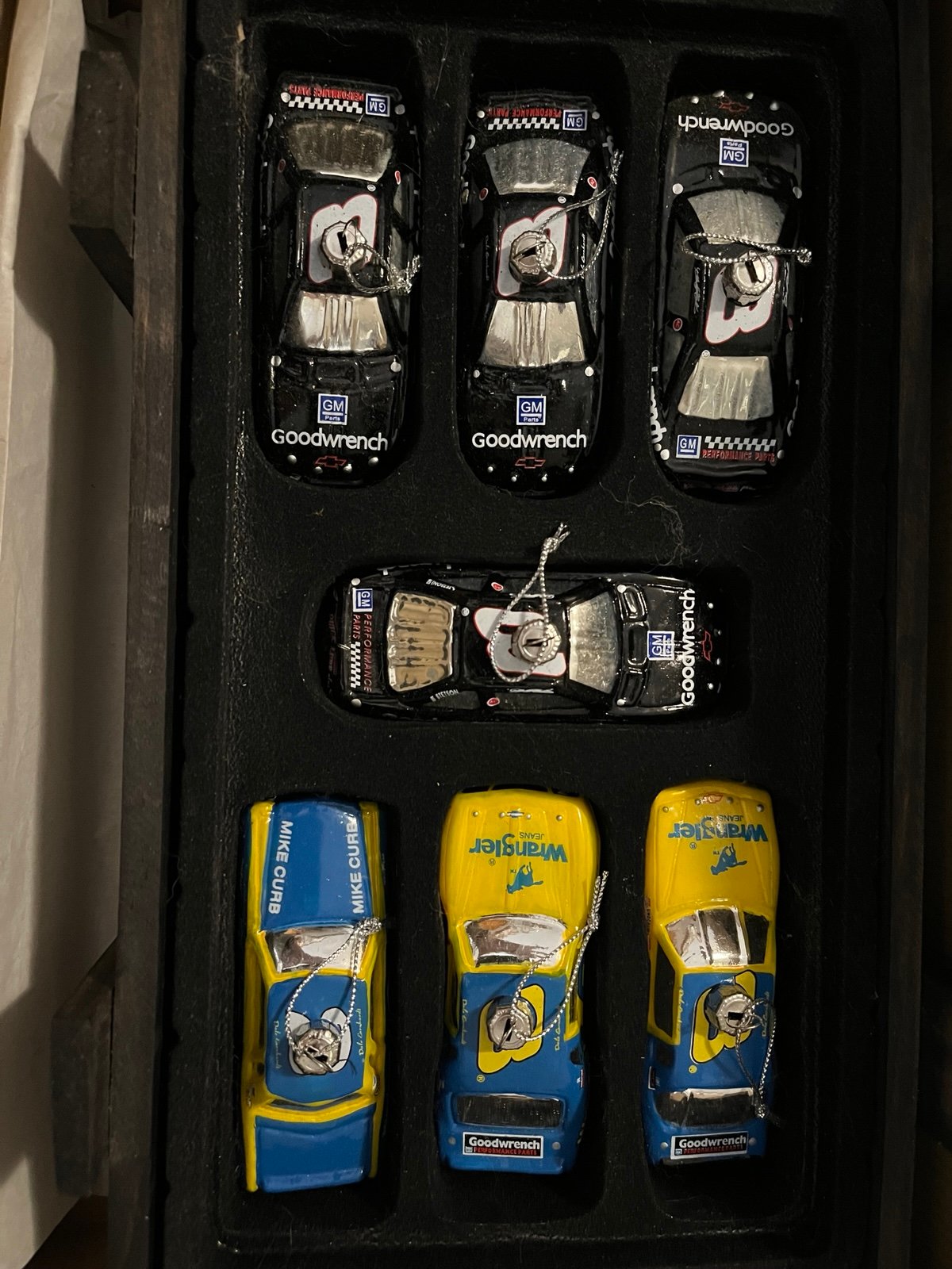 Dale Earnhardt ornaments.