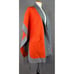A_rin Women's Cape Scarf Front Pockets Heavy Colorblock Tassled Made in Korea