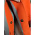 A_rin Women's Cape Scarf Front Pockets Heavy Colorblock Tassled Made in Korea