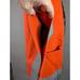 A_rin Women's Cape Scarf Front Pockets Heavy Colorblock Tassled Made in Korea
