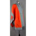 A_rin Women's Cape Scarf Front Pockets Heavy Colorblock Tassled Made in Korea