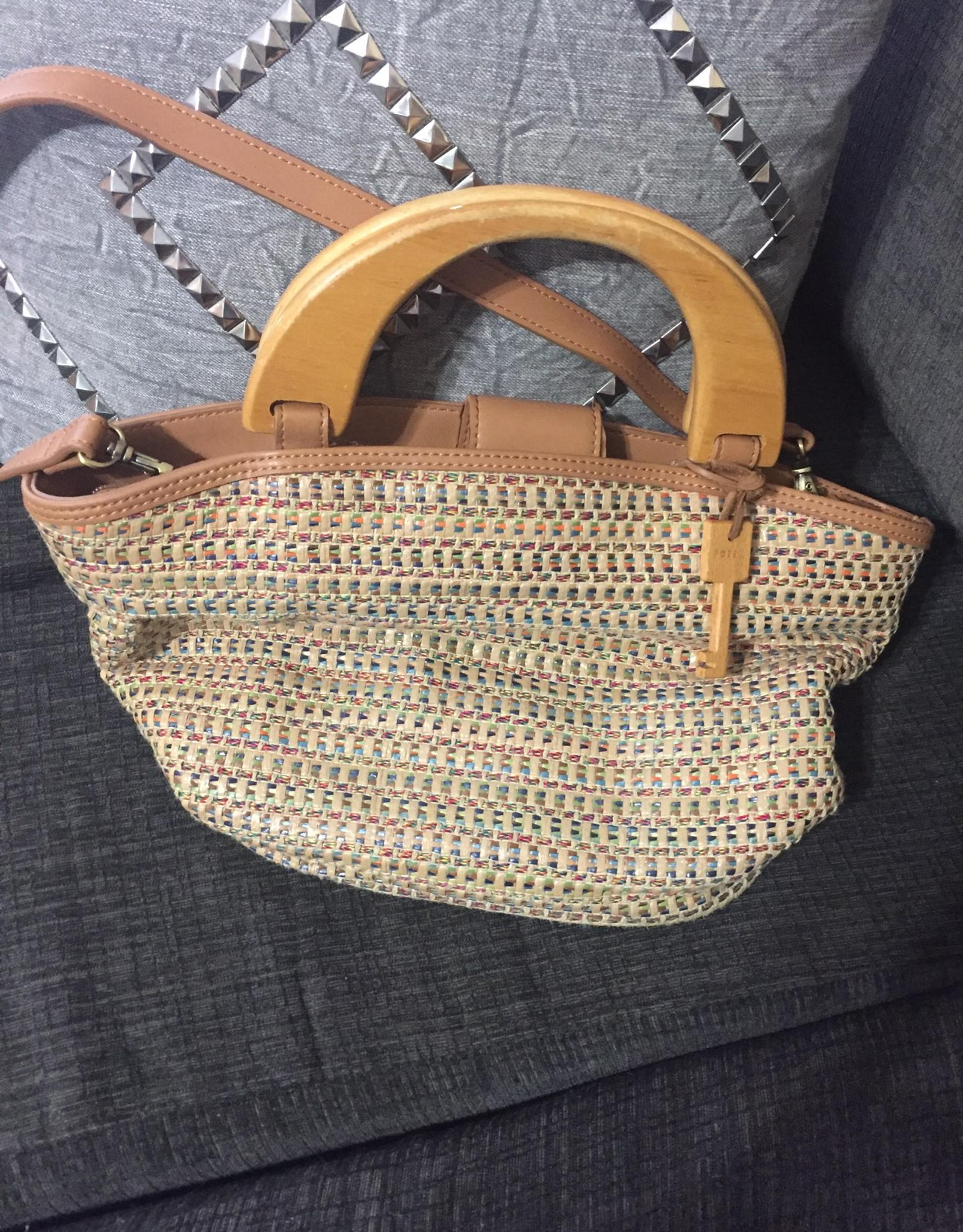 vintage fossil purse