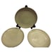 Solene Beige By Project 62 China Set Of 3 Salad Plates Lines Specks Discontinued