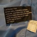 NWT Women's Genuine Leather Sky Blue Jacket, zipper front, size Large