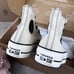 NEW Womens Size 9 Custom Converse Chuck Taylor CTAS High Top Egret Platform Shoe