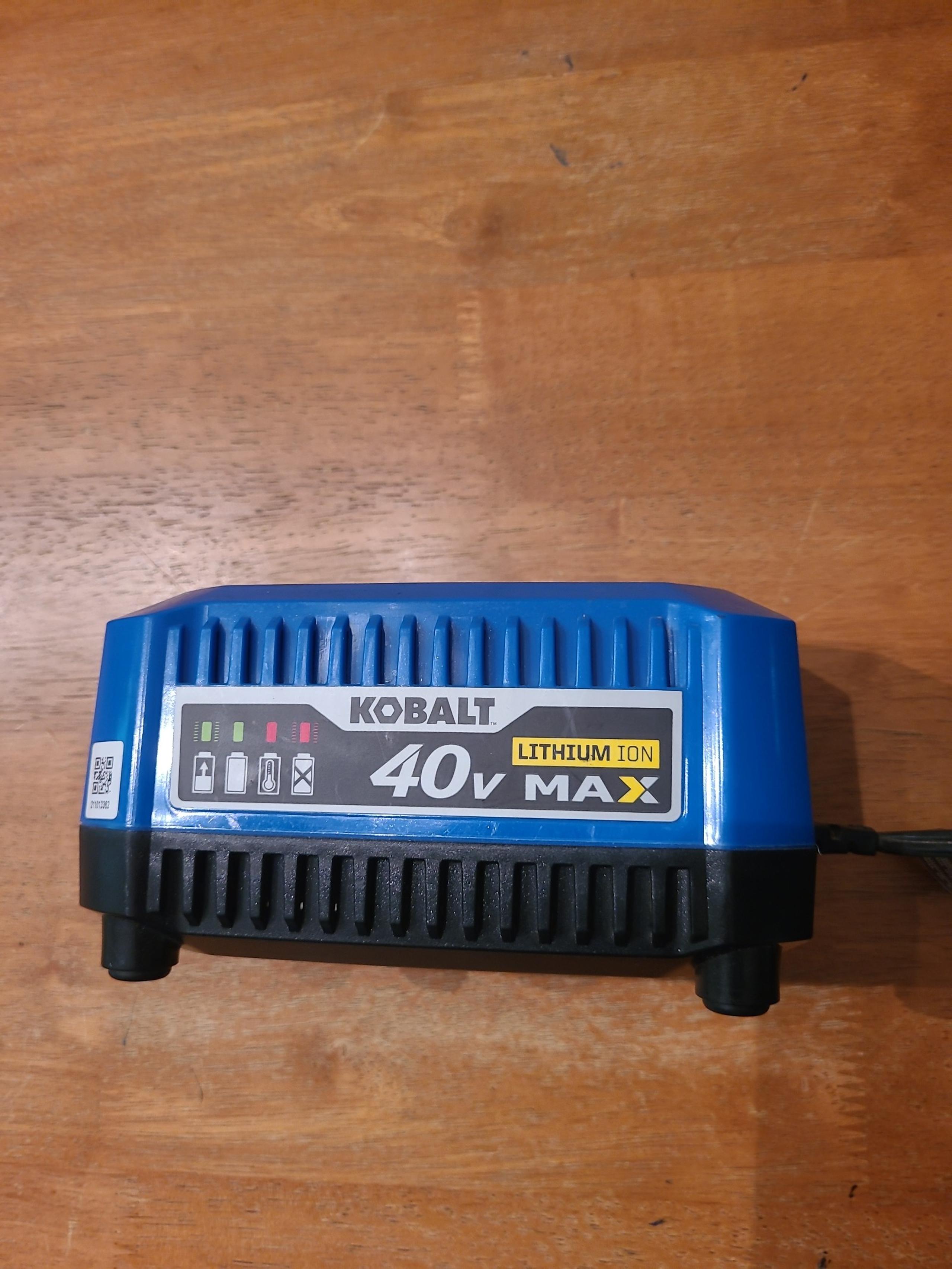Genuine 40v Max Lithium-Ion Battery Charger Model KRC 40-06 Charging Dock - Kobalt