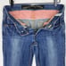 Levi's Lady Style Jeans Womens Sz 30 Wide Flare Leg Contrast Stitching Country