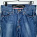 Levi's Lady Style Jeans Womens Sz 30 Wide Flare Leg Contrast Stitching Country