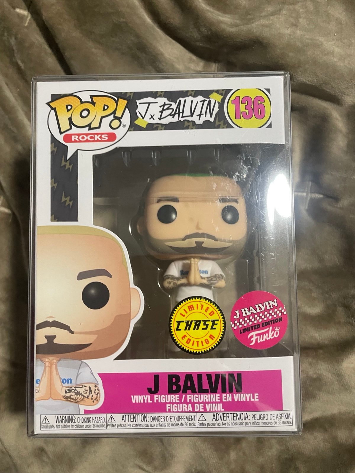 Funko Pop J balvin chase