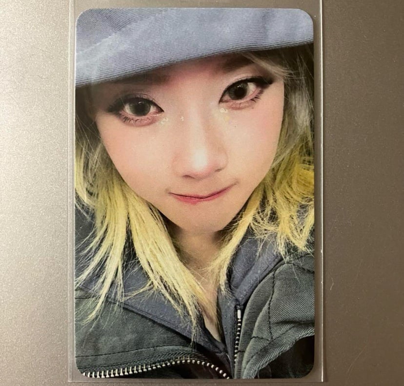 Aespa armageddon winter hellolive Photocard