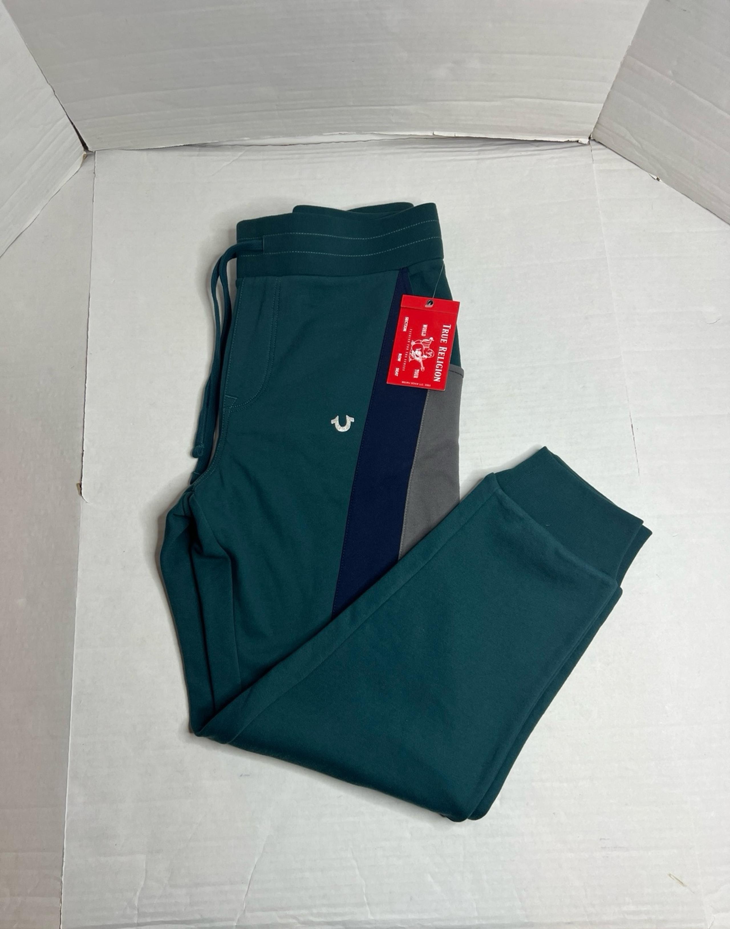 True Religion Dark Green Sweatpants Sz Large