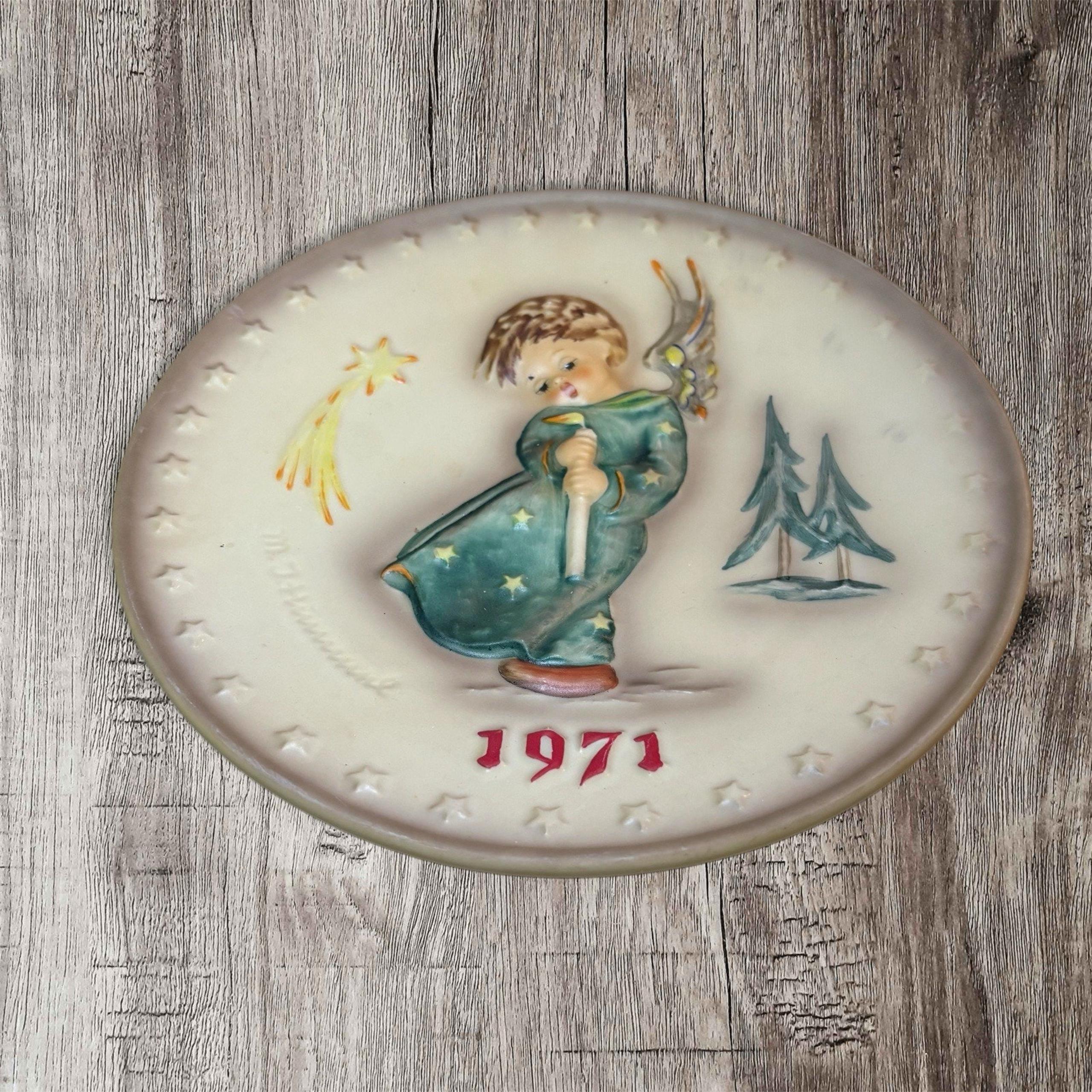 1971 Hummel First Edition Anniversary Plate West Germany Lawrence's Joliet