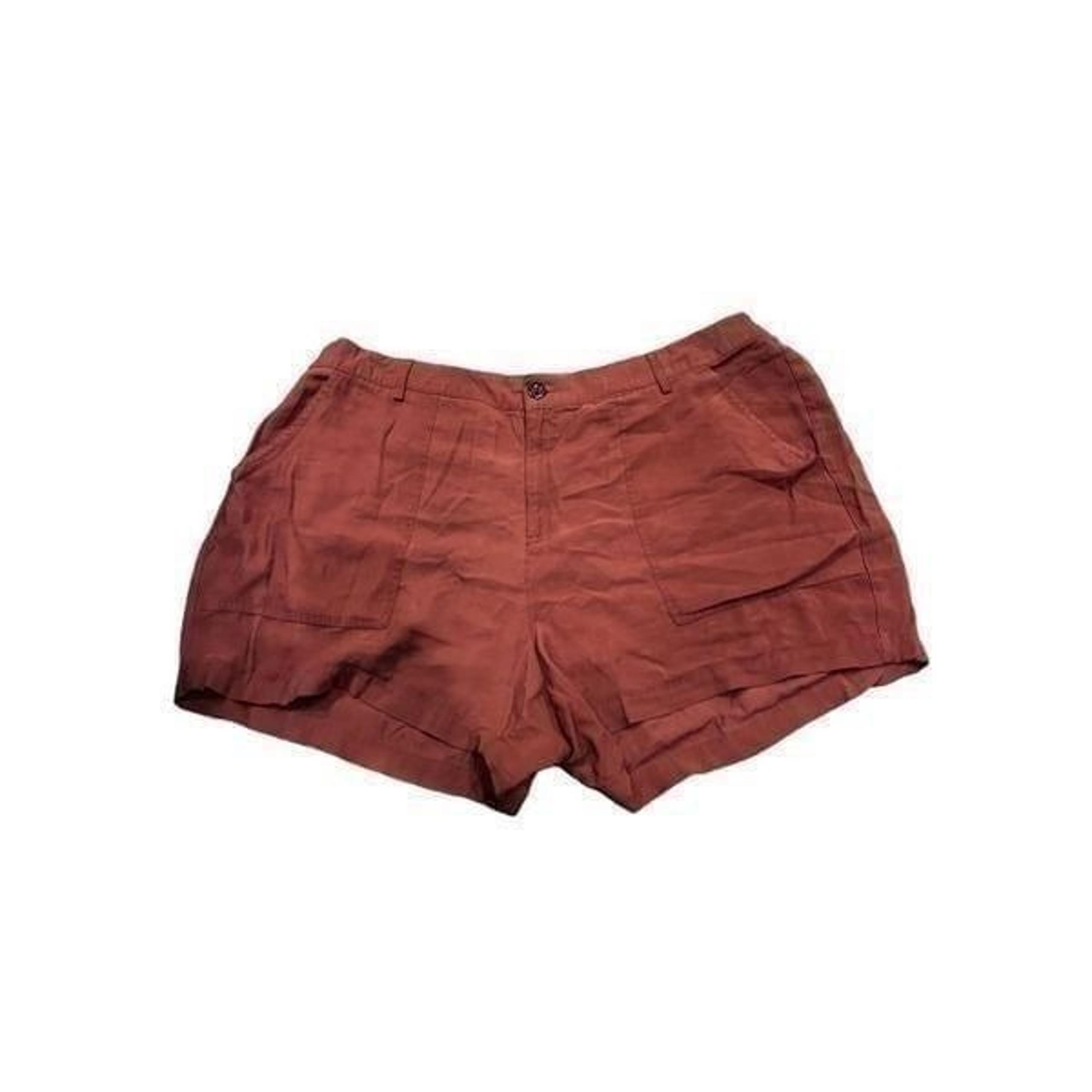Ava & Viv rust colored shorts 2X
