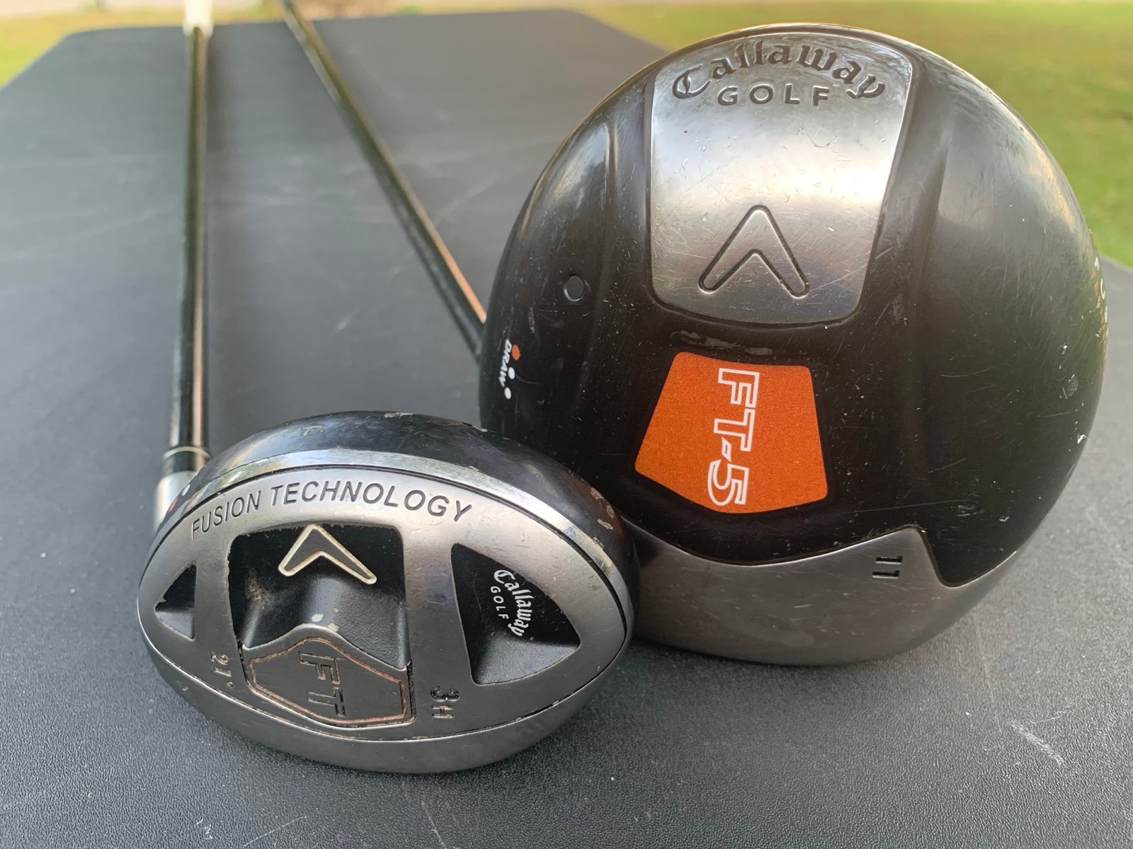 Callaway FT-5 Driver 11*+FT-3H 21*Fujikura E Fit-On 150 Regular Graphite Mens RH