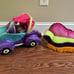 Vintage Groovy Girls Toys Convertible & Couch
