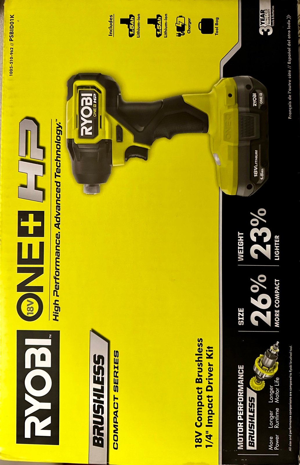 Impact Wrench/Driver Set