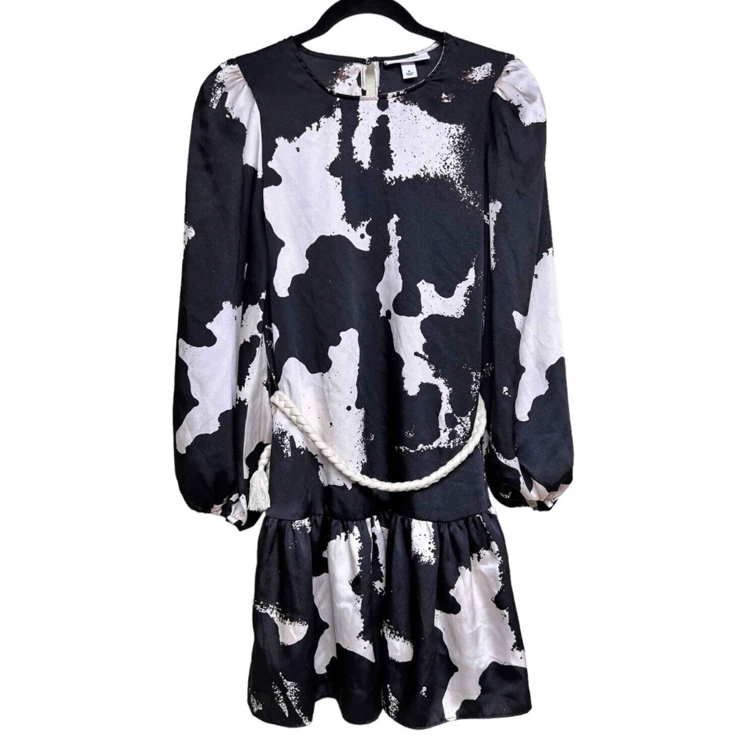 ALEXIS X TARGET RUFFLE MINI DRESS W/ROPE BELT WOMEN’S SIZE MEDIUM