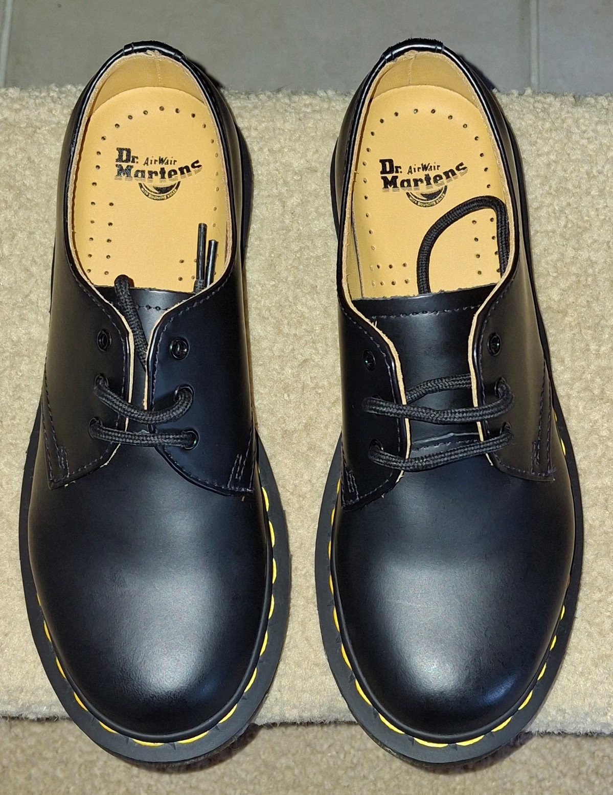 Dr. Martens AirWair Smooth Leather Oxford Black Women Shoes