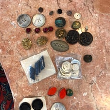 set of vintage buttons
