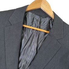 Mens 46R Banana Republic X Lanificio Cerruti Grey 100% Wool 2Btn Blazer Jacket