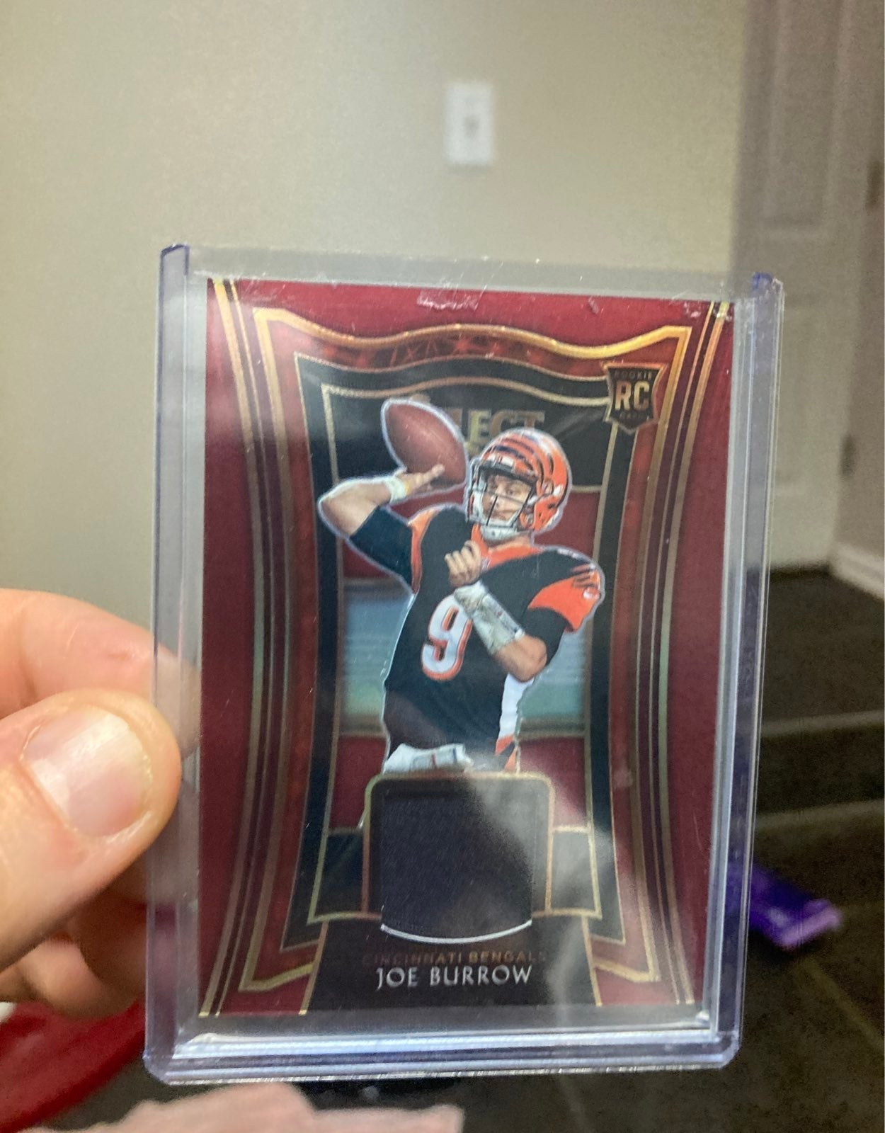 joe burrow patch card