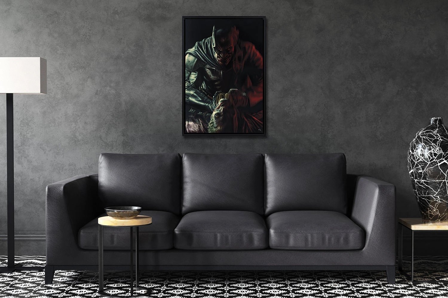 BATMAN #100 Art Print by Lee Bermejo Sideshow Only 50 Made Canvas